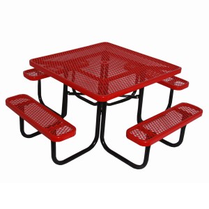 Expanded Metal picnic Table Square